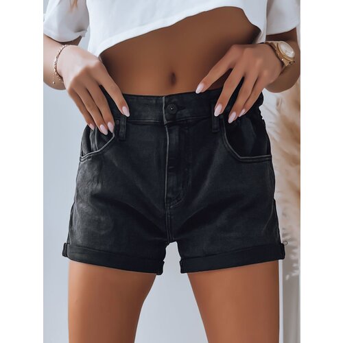 DStreet Women's shorts DUSTIN black Cene