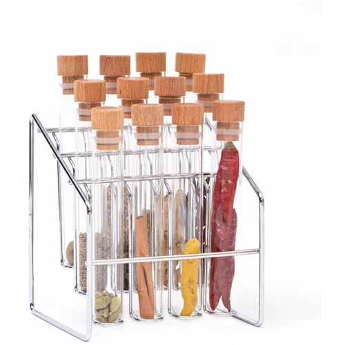 Wireworks Komplet 12 epruvet za začimbe Spice Lab