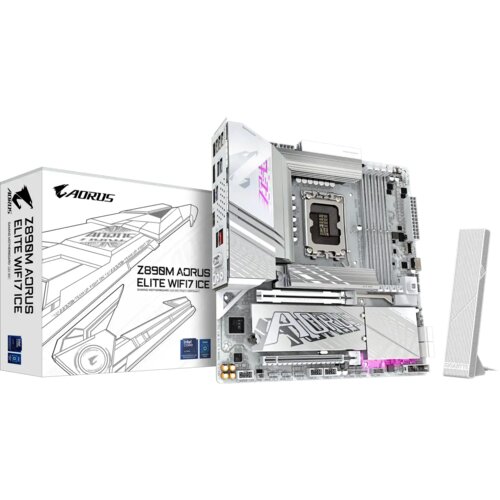 Gigabyte Matična ploča 1851 Z890 AORUS ELITE WIFI7 ICE Cene
