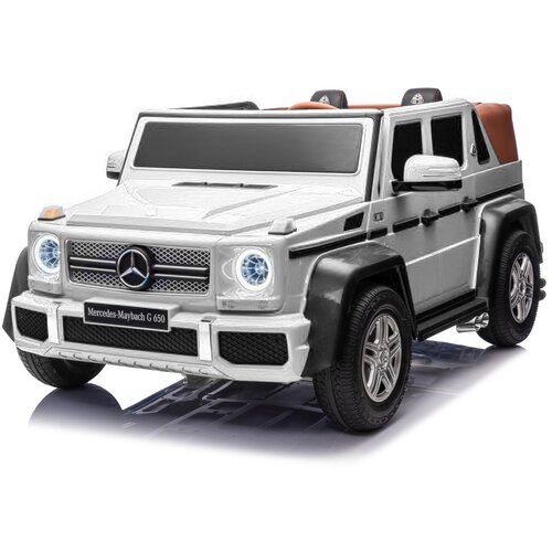  Licencirani auto na akumulator Mercedes Benz MAYBACH G650 STRONG - dvosjed - bijeli Cijene