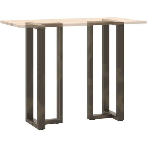  Noge barski stol T-oblika 2 kom 50x35x(110-111) cm čelik Slike