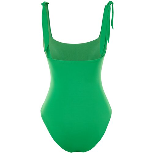 Trendyol swimsuit - Green - Plain Slike