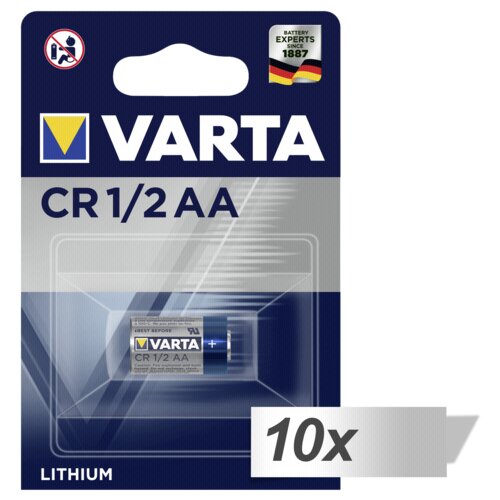 Varta 1x10 Lithium CR 1/2 AA 700mAh 3V Inner Box Slike