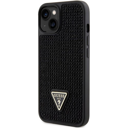 Guess Trdo ohi&amp;scaron;je za Apple iPhone 15 Triangle Diamond, ?rna, (21244222) Slike