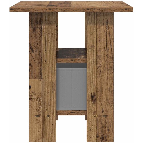  Noćni ormarić s ladicama 2 pcs Staro drvo 41 x 40 x 45 cm Slike
