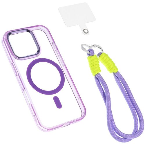  Maska za iPhone 16 Pro 6.3 Magsafe Loop, Ljubičasta Cene