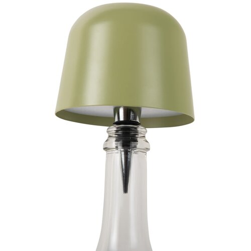 Leitmotiv Zelena LED stolna lampa u obliku boce s metalnim sjenilom (visina 13 cm) Cone Hat LED &amp;ndash; Slike