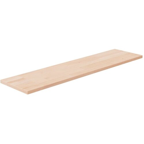 VidaXL Daska za police 80x20x1 5 cm neobrađena masivna hrastovina Slike