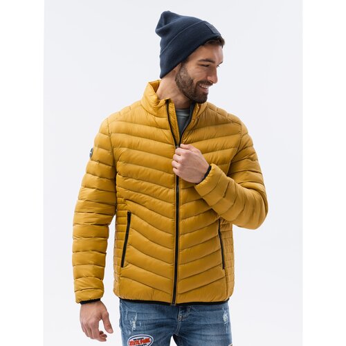 Ombre Clothing Men's mid-season quilted jacket C528 Cene