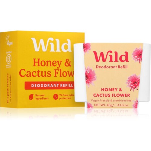 WILD Honey & Cactus Flower trdi deodorant nadomestno polnilo 40 g Cene