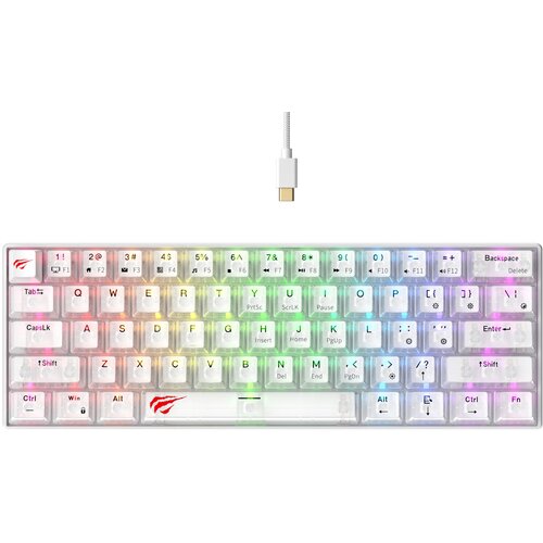 Havit KB903L - gaming keyboard (transparent white) Cijene