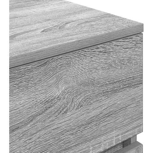vidaXL Nočna omarica siva sonoma 39x35x65 cm inženirski les Cene