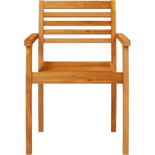  Vrtne stolice 6 kom 59x55x85 cm od masivnog bagremovog drva Slike