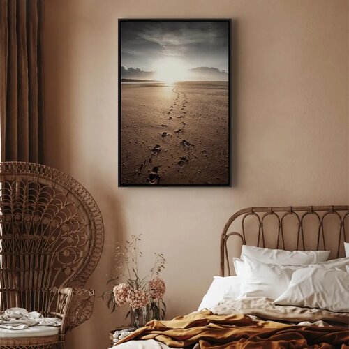  Slika - Our Way (1 Part) Vertical 60x90 U crnom drvenom okviru Slike