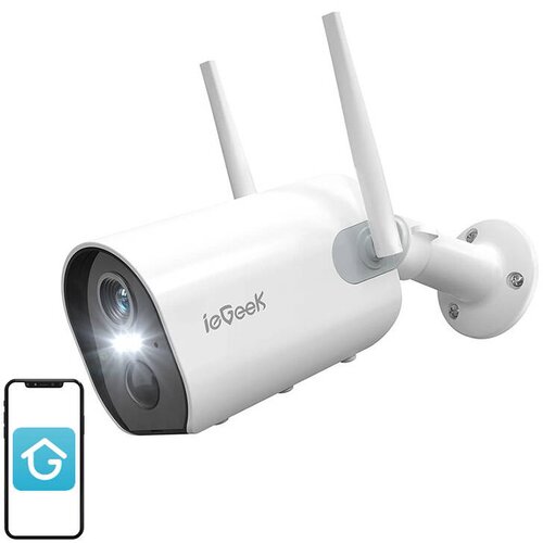 IEGeek ZS-GX2S 5200mAh bežična WiFi nadzorna kamera bijela Cijene