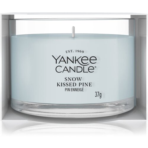 Yankee Candle Snow Kissed Pine votivna sveča 37 g Slike