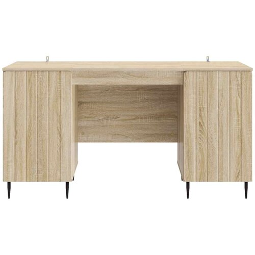  Stol Hrast sonoma 142 5 x 50 x 75 cm Konstruirano drvo - Hrast sonoma Slike