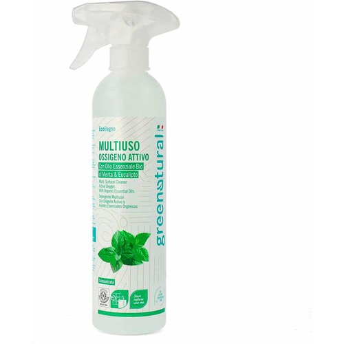 Greenatural Univerzalno sredstvo za či&amp;scaron;ćenje sa aktivnim kiseonikom i organskim esencijalnim uljima 500 ml Slike