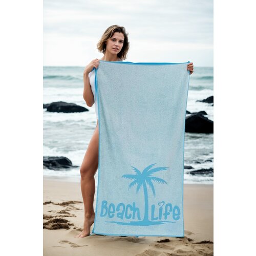 Dewberry 29054 Beach Towel 70x140-BLUE Cene