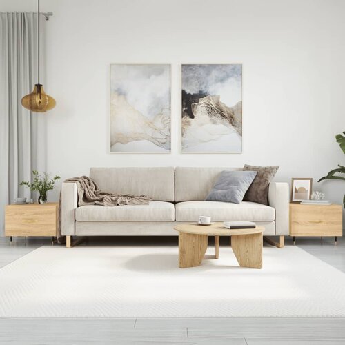 The Living Store Klubske mizice 2 kosa sonoma hrast 50x50x40 cm inženirski les - Klubska Mizica, (21553394) Cene
