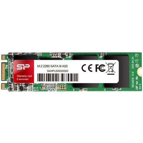 Silicon Power SSD A55 256GB M.2 SATA SP256GBSS3A55M28 Slike