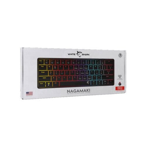 WHITESHARK TASTATURA NAGAMAKI CRNA/ RED SWITCHES Cijene
