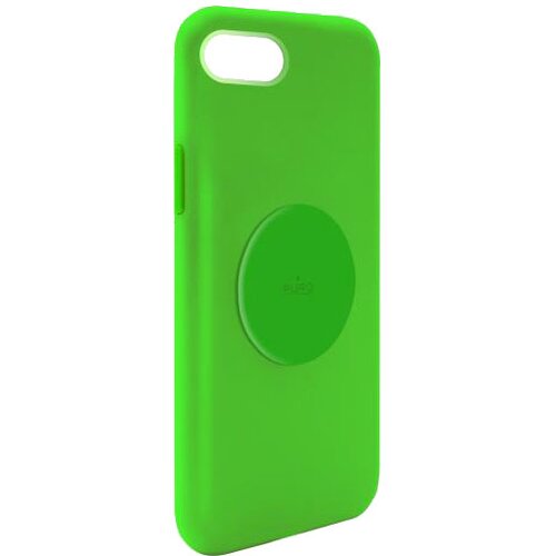 Puro &amp;Scaron;koljka za Apple Iphone 6 / 6S / 7 / 8 / Se / Se 2022 Ikona serije v TPU s kovinsko plo&amp;scaron;?ico, Zelena, (21373265) Slike
