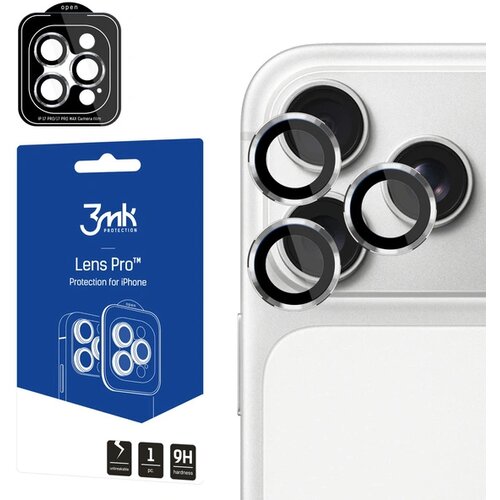 3mk ZA&amp;Scaron;ČITA LEČ PRO SREBRNA ZA APPLE IPHONE 17 PRO 17 PRO MAX ZA&amp;Scaron;ČITA, (5000334328) Slike