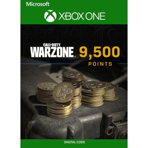  9,500 call of duty: warzone points xbox live key global Cene