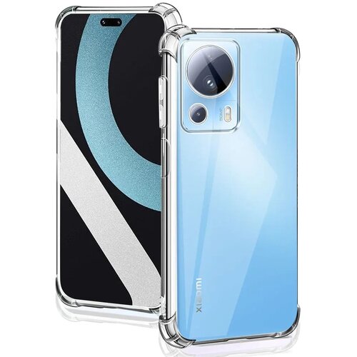 Techsuit Shockproof Clear Silicone prozorna maskica odporna na udarce za Xiaomi 13 Lite Cene