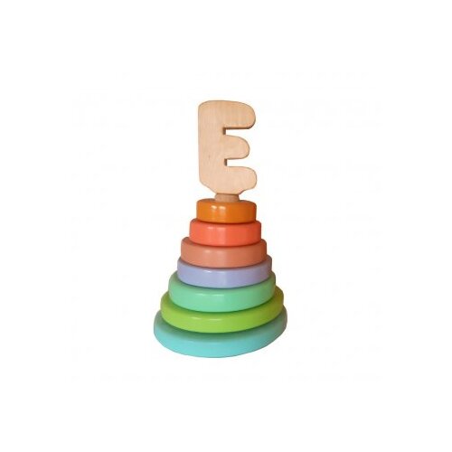 Hanah home drvena igračka toddler pastel Slike