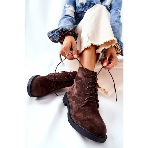 Kesi Classic stepped shoes brown melome