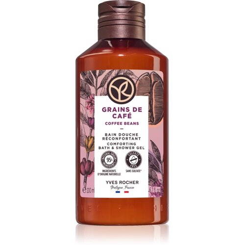 Yves Rocher Bain de Nature njegujući gel za tu&amp;scaron;iranje Coffee Beans 200 ml Slike