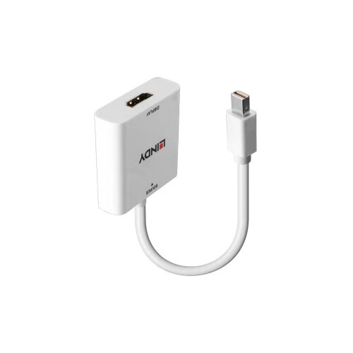 Lindy priključni kabel Mini DisplayPort utikač, HDMI A utičnica 18 cm 38319 HDMI kabel Cijene
