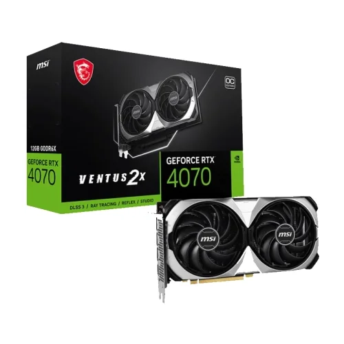 MSI nVidia GeForce RTX 4070 Ventus 2X 12GB OC