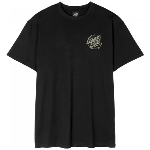 Santa Cruz Majice & Polo majice Erode dot mono t-shirt Črna