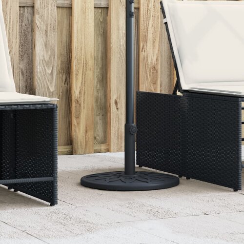 vidaXL Baza suncobrana za stupove Ø 38/48 mm 12 kg okrugla Cijene
