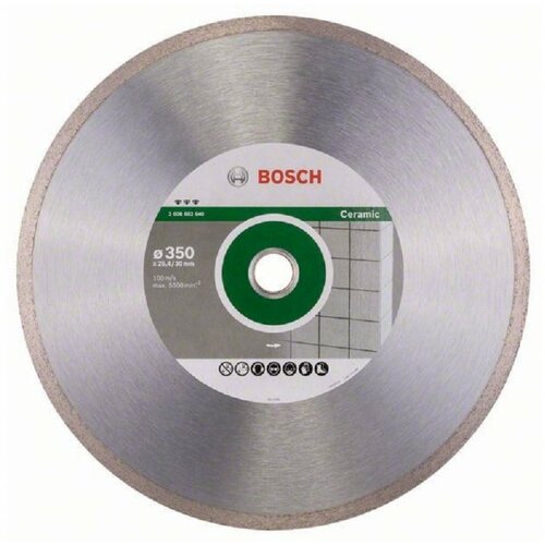 Bosch dijamantska rezna ploča best for ceramic 2608602640, 350 x 30/25,40 x 3 x 10 mm Cene