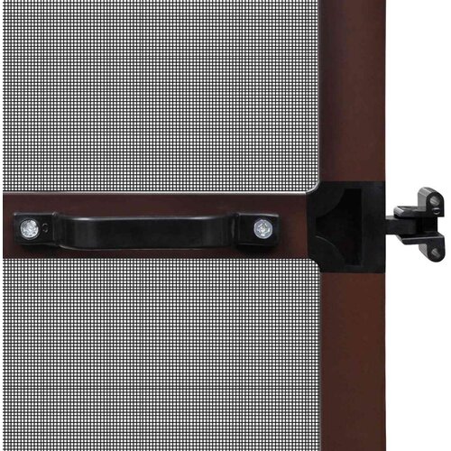  Zaslon za insekte s čepom Smeđa i crna 120 x 240 cm - Smeđa 120 x 240 cm Slike