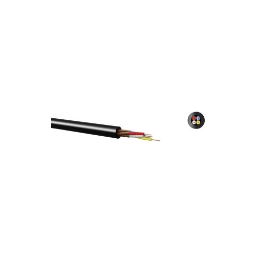 Kabeltronik 640400801 diodni kabel 4 x 0.08 mm² crna Roba na metre Cijene