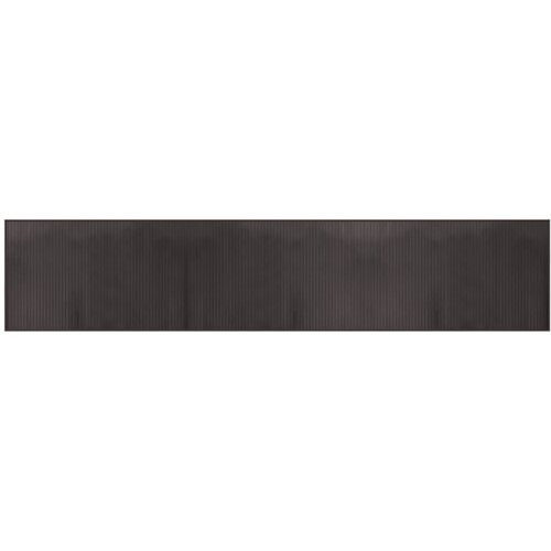  Tepih pravokutni tamnosmeđi 60 x 300 cm od bambusa Slike
