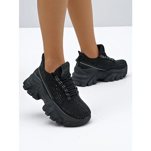 Resti Women's Sport Sneakers with Rhinestones Blysco Cene