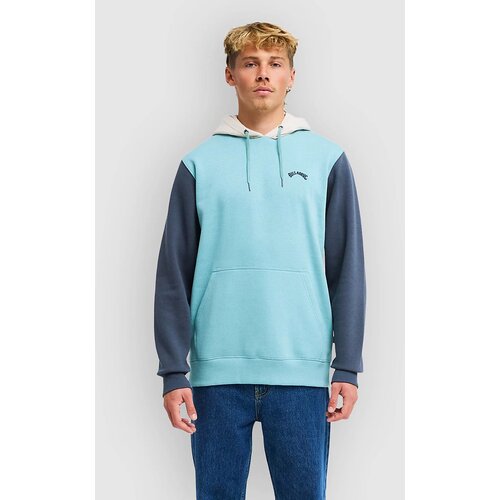 Billabong Arch Block Pulover s kapuco blue haze Cene