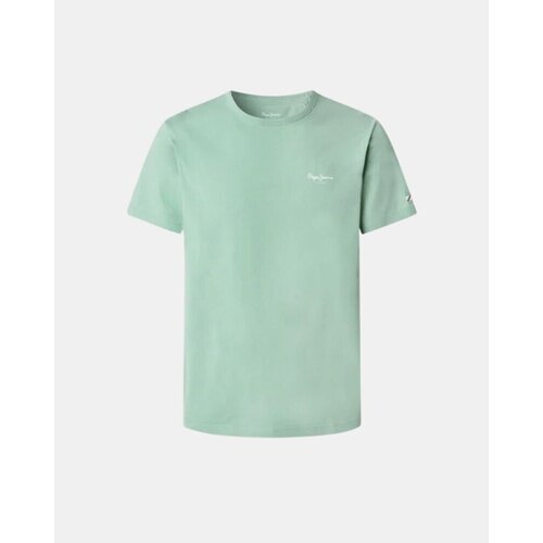 PepeJeans Majice s kratkimi rokavi PM508212 ORIGINAL BASIC 3N Zelena Slike