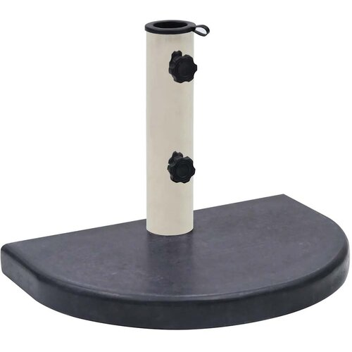  Postolje za suncobran crno 40 x 28 x 4 cm granitno Slike