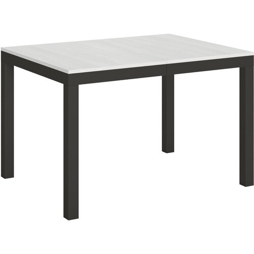Itamoby &amp;nbsp; Everyday Evolution (90x120/224 cm) - bela, barva nog: antracit - raztegljiva jedilna miza, (20841921) Slike
