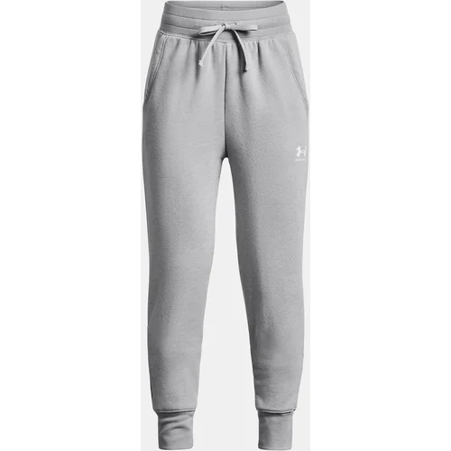 Under Armour Sweatpants Rival Fleece LU Joggers -GRY - Girls