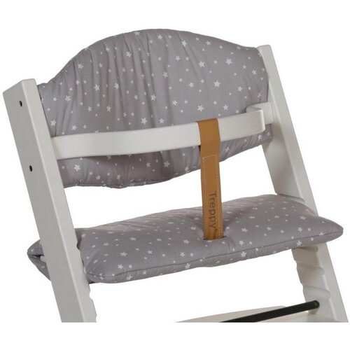 Treppy Blazina za stolček za hranjenje Little Stars Grey Cene