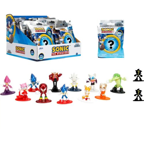 Jada Toys Sonic ježek presenečenje nano kovinske figure 1 kos - Simba Toys Cene