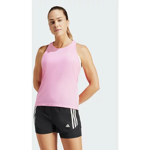 Adidas Športna majica Own The Run IN2963 Roza Regular Fit